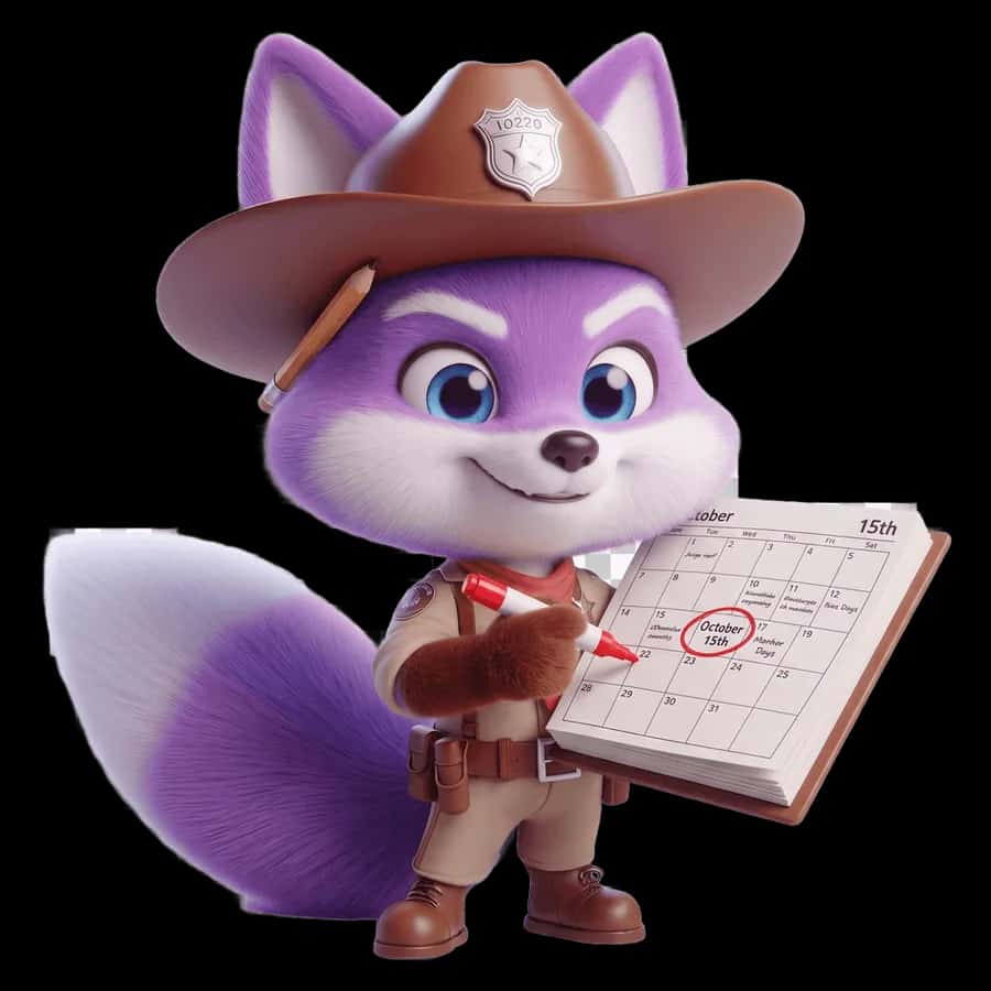 Ryder holding a study planner